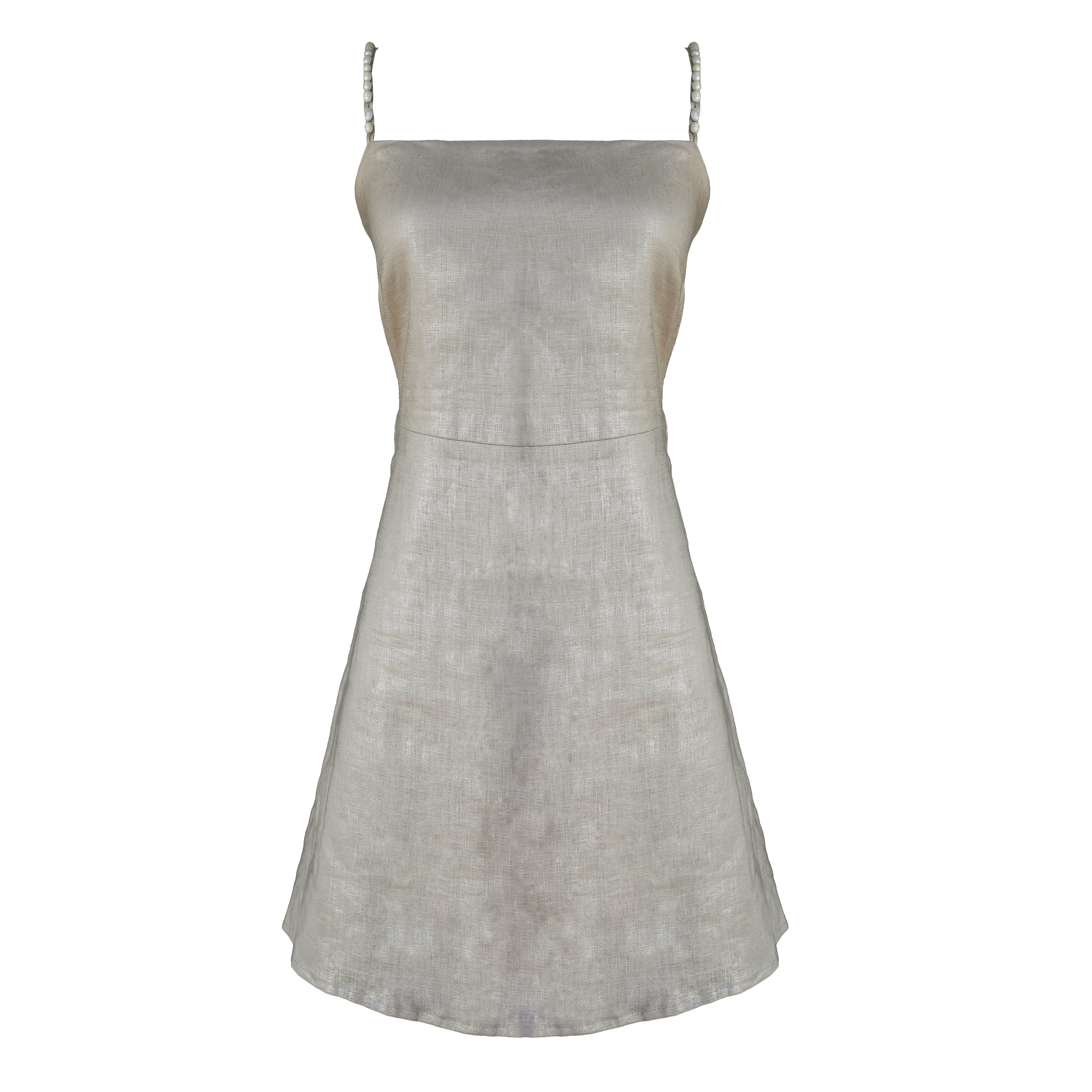 MASON by MASON'S DAUGHTER Sloane Dress, Metallic Linen