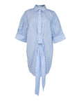 MASON'S DAUGHTER Anna Dress, Blue and White Striped