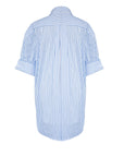 MASON'S DAUGHTER Anna Dress, Blue and White Striped