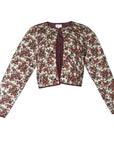 MASON'S DAUGHTER Ava Jacket, Quilted Floral Printed Velvet