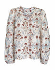 V-Neck Top, Mignonette Floral