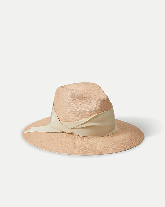 Gardenia Hat, Blush/Ivory