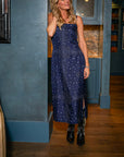 MASONS DAUGHTER | Margot Slip Dress, Navy Bandana