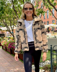 MASON'S DAUGHTER | Coco Jacket, Cream Bandana Print
