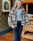 MASON'S DAUGHTER | Coco Jacket, Cream Bandana Print