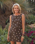 MASON by MASON'S DAUGHTER | Hart Shell Top, Cocoa Polka Dot