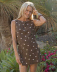 MASON by MASON'S DAUGHTER | Hart Shell Top, Cocoa Polka Dot