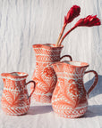 POMELO CASA Large pitcher with hand painted designs