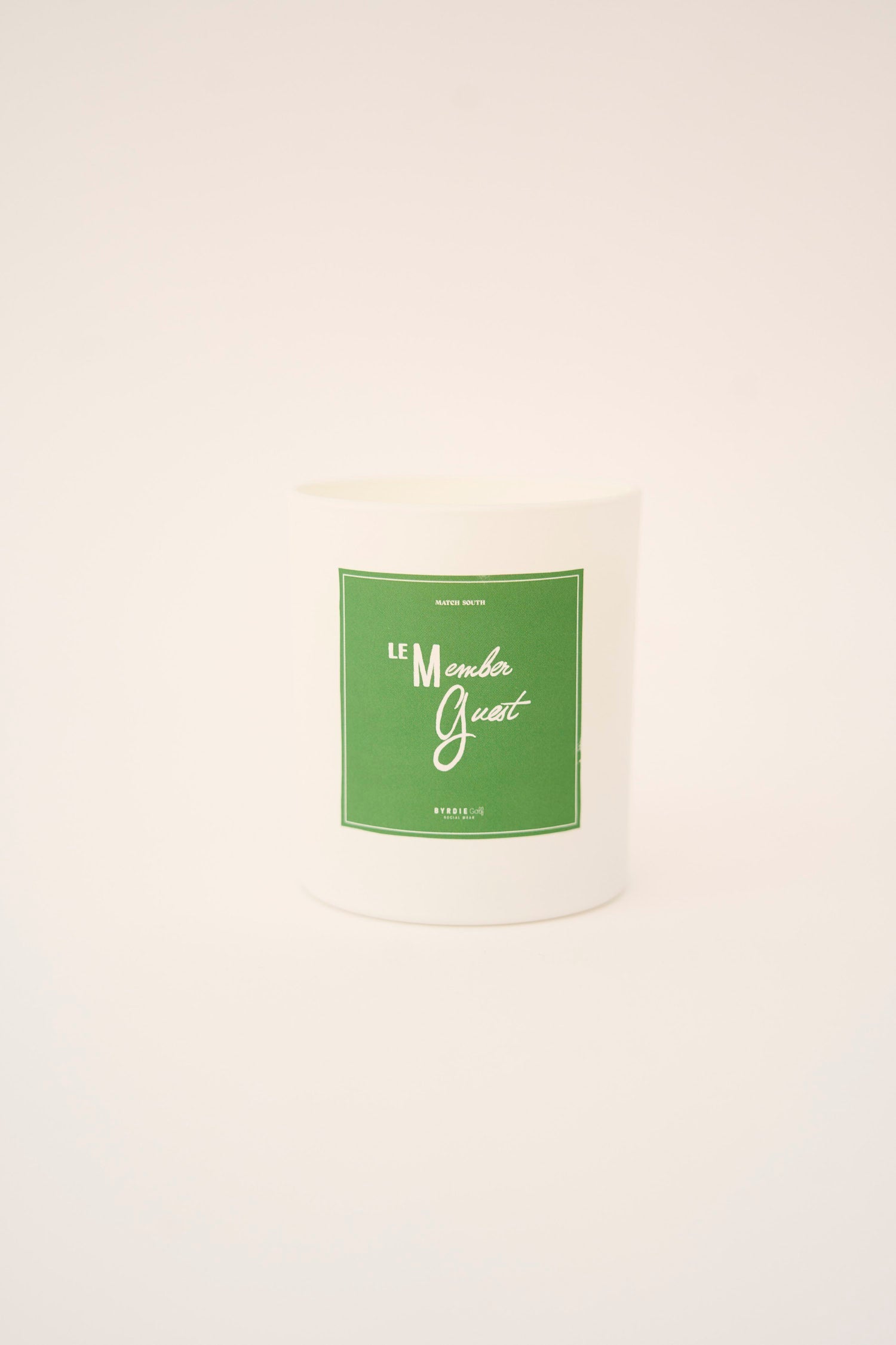 BYRDIE GOLF Le Member-Guest Candle