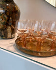 Vintage Inspired Goblet (Set of 4), Blush