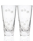 CASKATA Chatham Highball Glasses, Bloom Set of 2