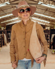 PATA LIFESTYLE Dutton Super Soft Goat Suede Jacket