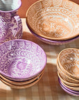 POMELO CASA Large bowl with hand painted designs