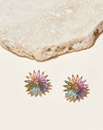 MIGNONNE GAVIGAN Crystal Madeline Stud Earrings Multi