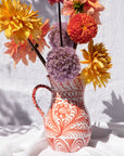 POMELO CASA Large pitcher with hand painted designs