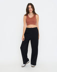 FOREIGN FARE Soft Landings Pants - Black