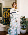 MASON'S DAUGHTER | Danielle Sweater, Cream Multi Striped Knit