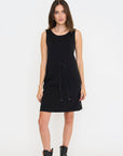 FOREIGN FARE Soft Landings Dress - Black