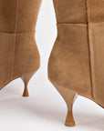 LARROUDÉ Georgia Boot In Peanut Suede