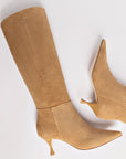 LARROUDÉ Georgia Boot In Peanut Suede