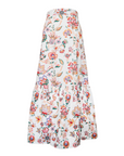 Midi Skirt, Jacobean Cotton Poplin