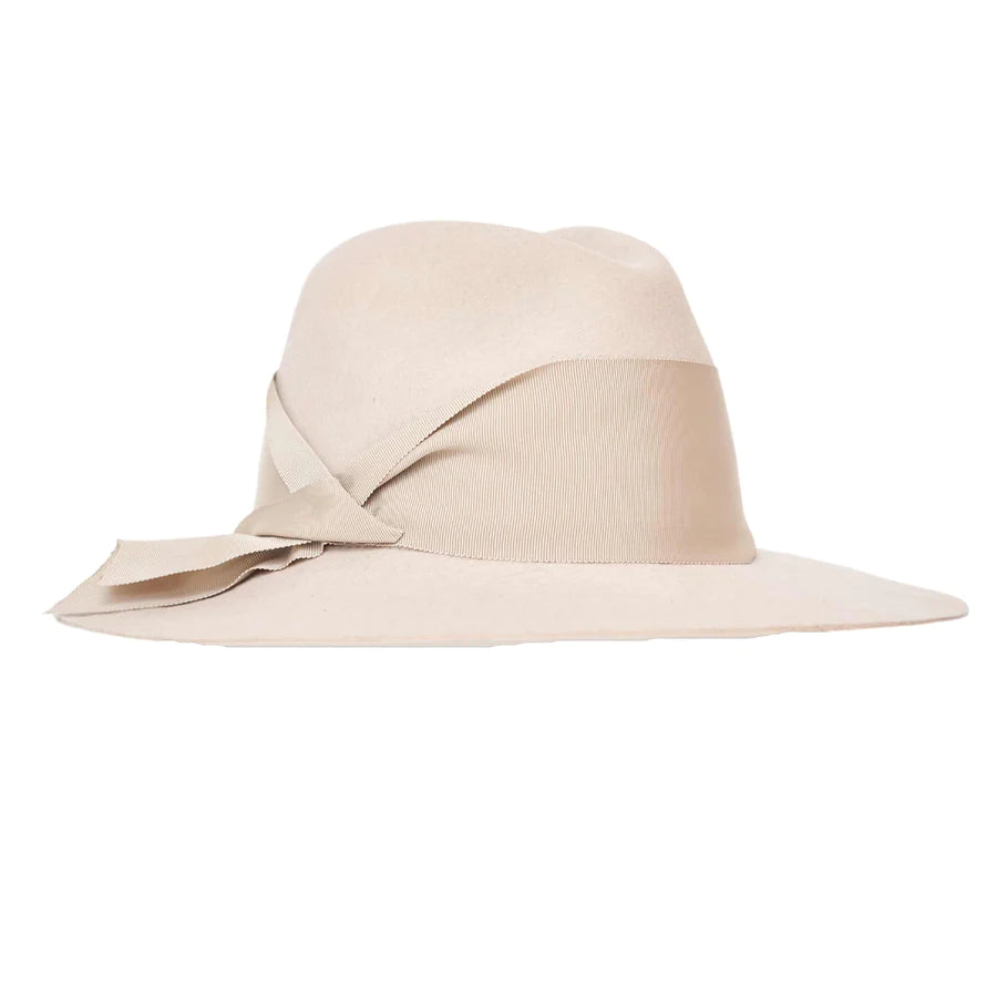 Gardenia Taupe Hat
