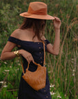 FREYA Flow Mini Crossbody, Caramel