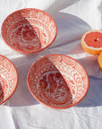 POMELO CASA Medium bowl with hand painted designs