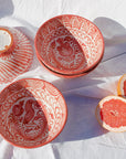 POMELO CASA Medium bowl with hand painted designs