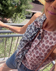 MASON'S DAUGHTER | Camille Top, Scattered Liberty Print