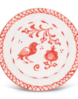 POMELO CASA Dinner plate with hand painted designs