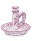 POMELO CASA Candlestick with hand painted designs