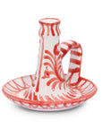 POMELO CASA Candlestick with hand painted designs