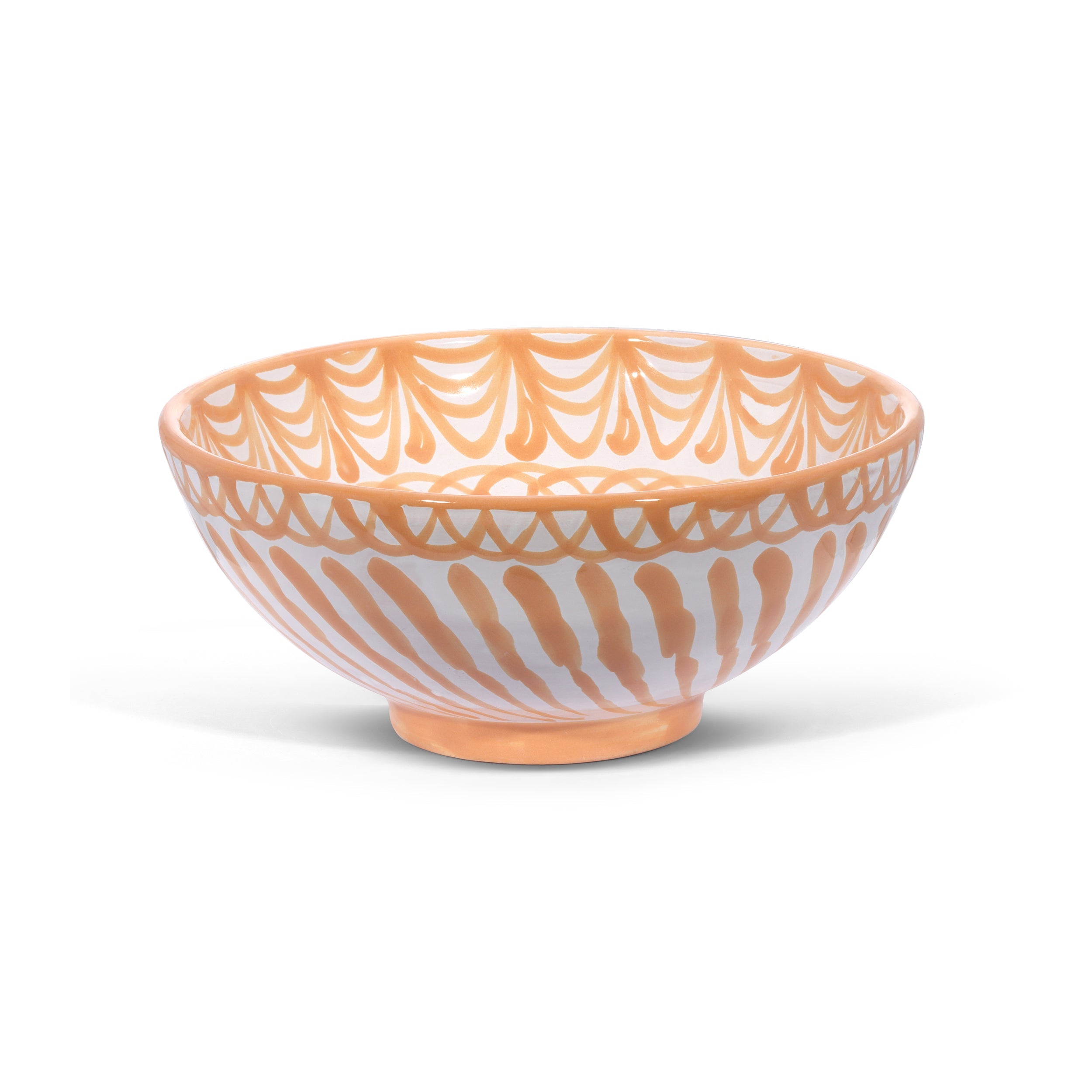 POMELO CASA Medium bowl with hand painted designs - Thumbnail 3
