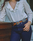 MASON'S DAUGHTER | Iris Top Longsleeve, White
