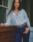 MASON'S DAUGHTER | Iris Top Longsleeve, White