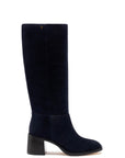 LARROUDÉ Ricky Boot In Dress Blue Suede