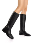 LARROUDÉ Anne Boot In Black Leather