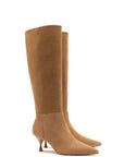 LARROUDÉ Georgia Boot In Peanut Suede