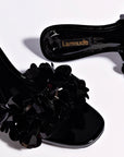 LARROUDE Greta Disco In Black Patent Leather