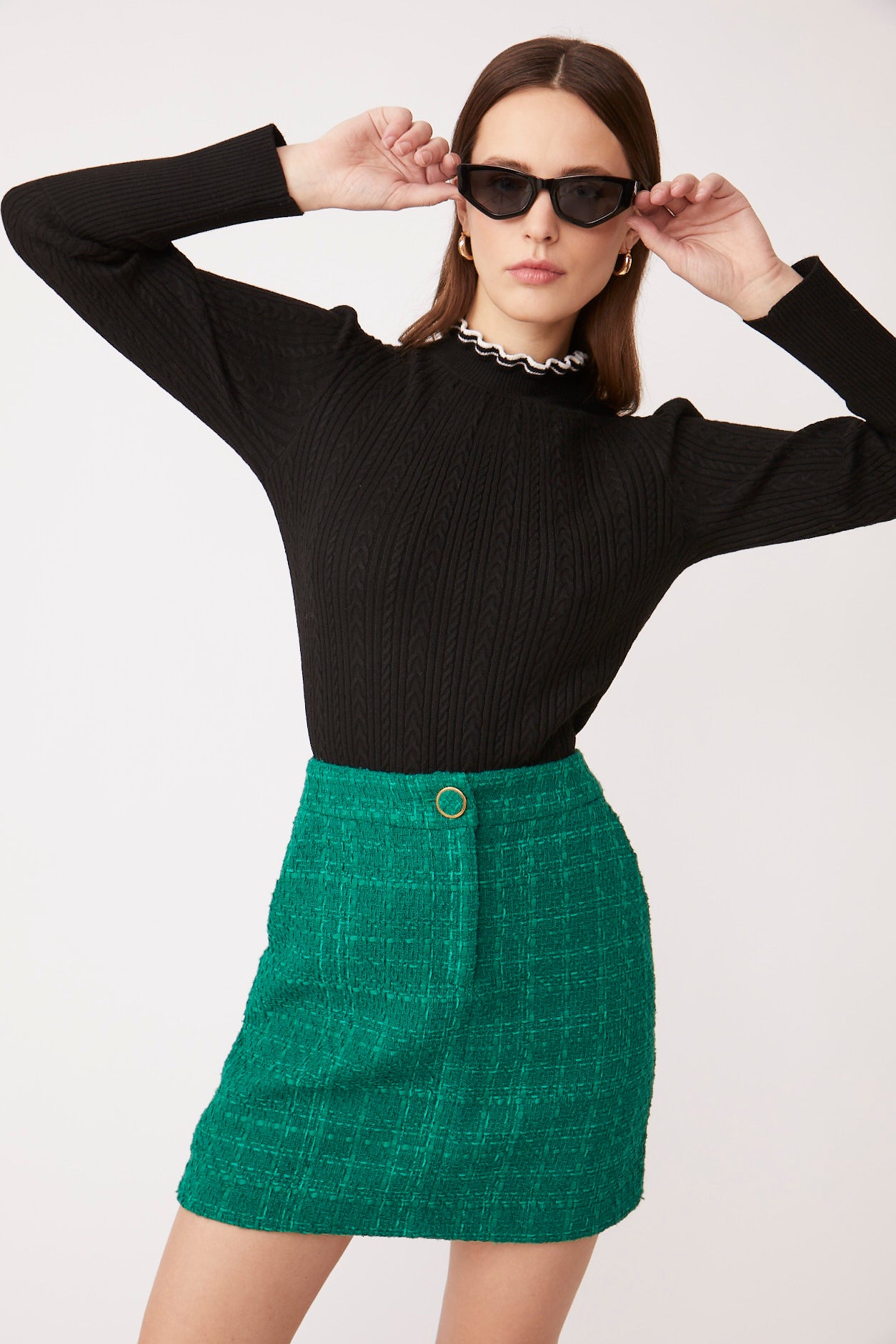 Folly Skirt, Vert