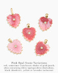 THATCH Malene Pink Opal Paperclip Necklace