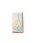 MISETTE Fête Embroidered Linen Napkins (Set of 4)