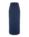 Stella Skirt, Navy Knit