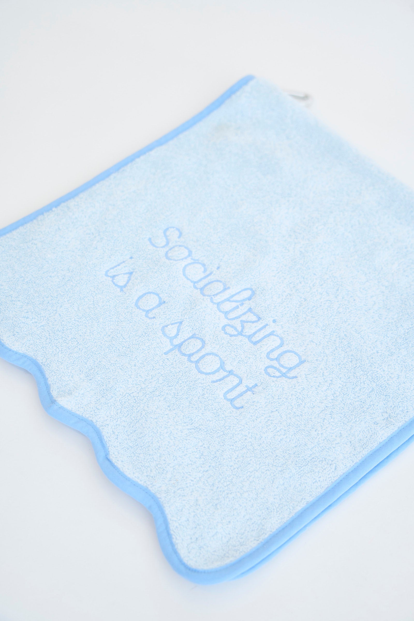 BYRDIE GOLF &quot;Socializing Is A Sport&quot; Golf Towel