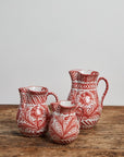 POMELO CASA Large pitcher with hand painted designs