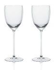 CASKATA Quinn White Wine Glasses, Clear Set of 2