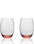 CASKATA Quinn Tumblers, Rose Set of 2