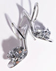 LARROUDE Morgan Sandal In Silver Specchio