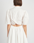 Felice Mini Dress, White